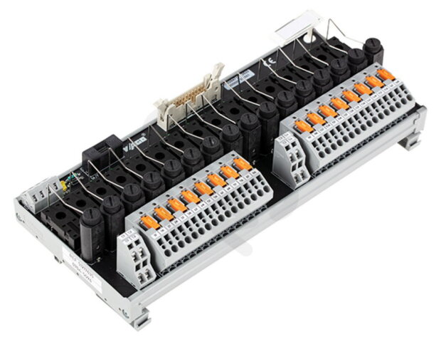 propojovací modul pro systémovou kabeláž, Konektor dle DIN 41651 20pól.