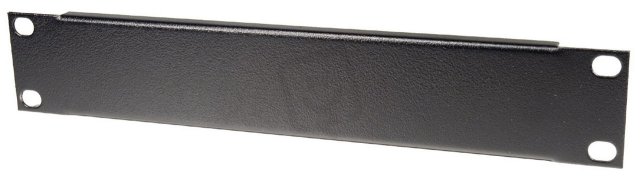 ZP-10-1-B Záslepka 10" 1U BK   SOLARIX 86010200