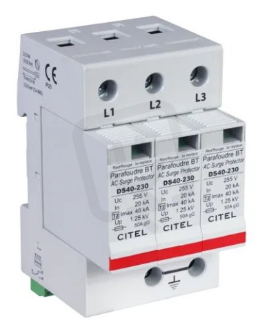 Přepěťová ochrana 2 AC DS 43S-230 TNC CITEL 46152320