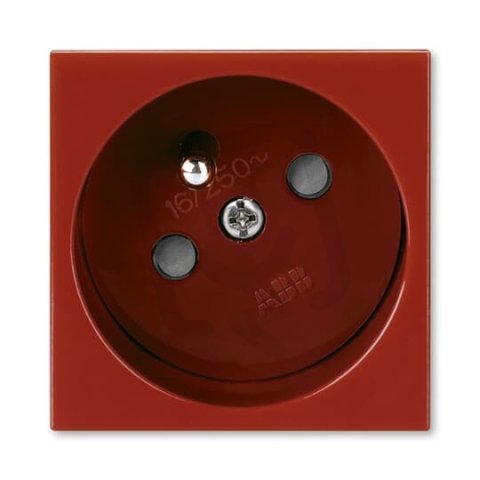 ABB Profil 45 5525N-C02357 R1 Zásuvka 45x45 s ochranným kolíkem,s clonkami