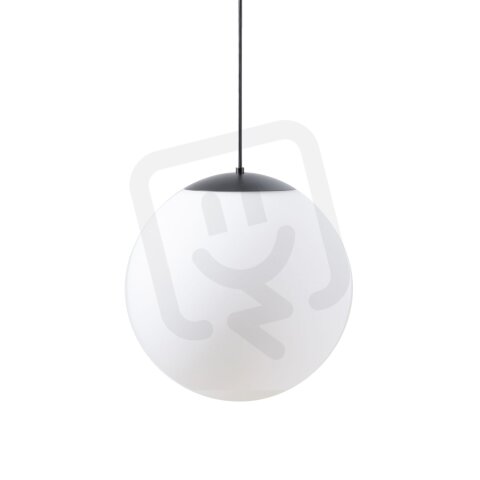 Závěsné LED svítidlo se skleněným stínidlem OSMONT ADRIA S3 HP 52W IP40 3K černá