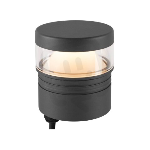 M-POL S Polehead 360° neslňující hlava svítidla antracit 10W 750 lm 2700K CRI80
