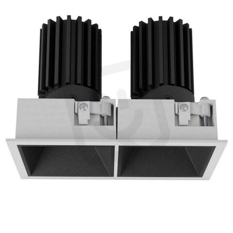 XRYO ADJ. REC. DOWNLIGHT SQ. 2x10W CRI.9