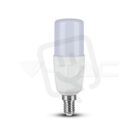 LED žárovka V-TAC 7,5W E14 T37 Plastic 6400K VT-248