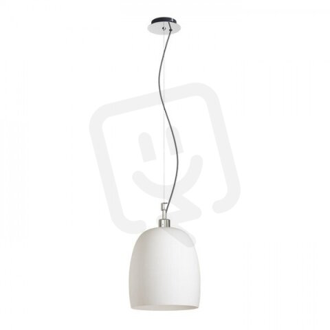 COROA NEW 28 závěsná opálové sklo/chrom 230V E27 53W RENDL R13824