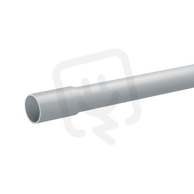 Pevná hrdlová trubka, samozhášivá, 2m, průměr 50mm, 750N, 10m, šedá HL TG1550B-2