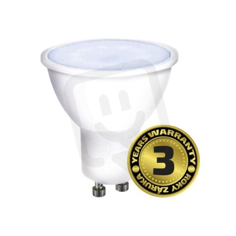 LED žárovka, bodová , 7W, GU10, 6000K, 500lm, bílá WZ325A   SOLIGHT WZ325A