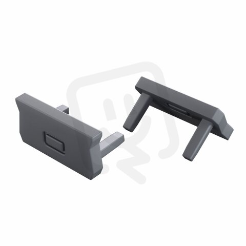 Koncovka profilu EC-PROFIL ATOM 2IN1 GRAY GREENLUX GXLP1532