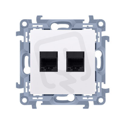 Zásuvka datová RJ45 kat. 5e + telefonní
