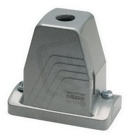 Pouzdro B 10 v: 100mm se šroubovým zajištěním, 1xM25 horní WALTHER 717210OVEM