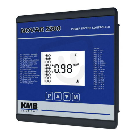 Regulátor jalového výkonu KMB SYSTEMS NOVAR 2200 R18 N