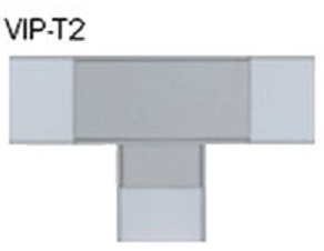 Trevos 26924 VIP - T2 spojka ve tvaru T pro dvoutrubicové provedení svítidla