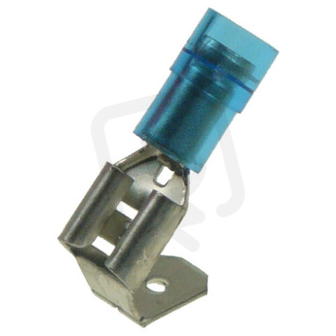 Objímka plochá odbočná poloizolovaná, průřez 1,5-2,5mm2/6,3x0,8mm PC OPO 2,5/PC