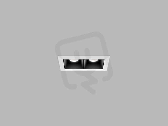 Zápustné svítidlo LINEAR II 2, W TRIAC 4W 2700K/3000K/4000K UGR bílá 2562671DT