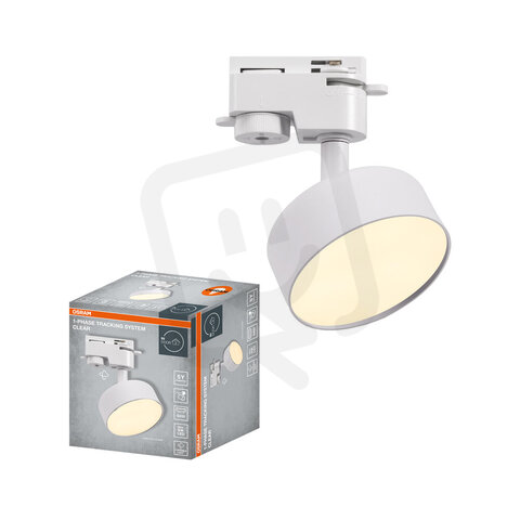 1-Phase Tracking Spot Clear GX53 WHITE OSRAM 4099854599910