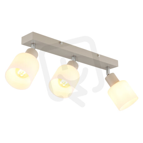 Stropní svítidlo TRENT písková 3x E14, Max. 25W 230V GLOBO 54114-3