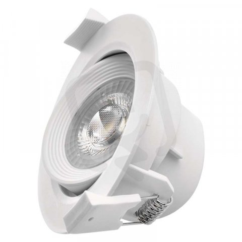 LED bodové kruhové svítidlo spotlight 7W 500LM 3xDIMM WW ZD3530S Emos teplá bílá