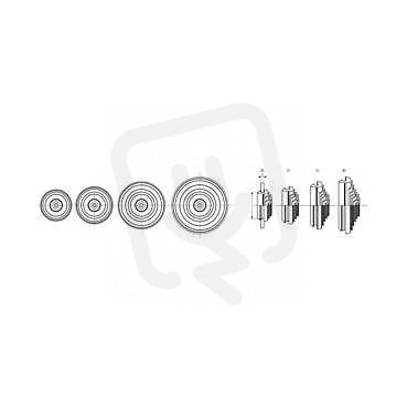 Schneider ISM71073 Kabelová průchodka IP 55,4-32 mm,RAL 7035(obj. množství 10ks)