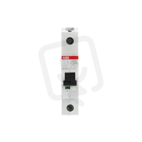 S201M-K20 1 fázový jistič 20 A char. K 10kA ABB 2CDS271001R0487