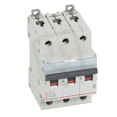 DX3 JISTIČ, 3 PÓLOVÝ, CHAR. C,13A 10000A/16KA LEGRAND 409253