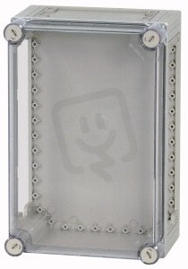 CI43-150 Skříňka CI s průhledným víkem příprava pro příruby 250x375x175 022273