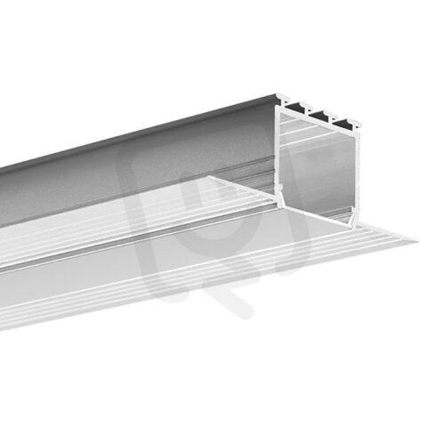LED hliníkový profil KLUŚ KOZEL neanodizovaný 1m /B6454_1m/ ALUMIA A06454N_1