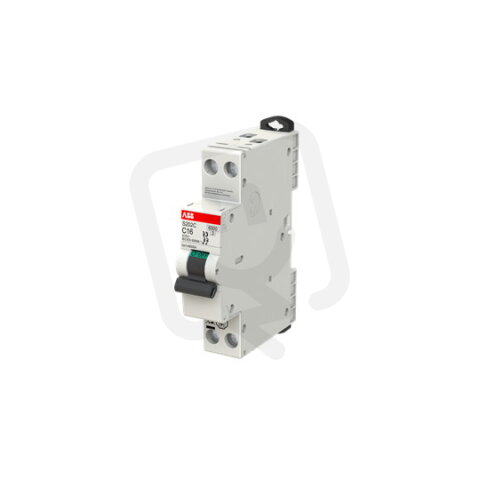 S202C-C10 2F jistič 1mod 10A char. C 6kA ABB 2CDS252280R0104