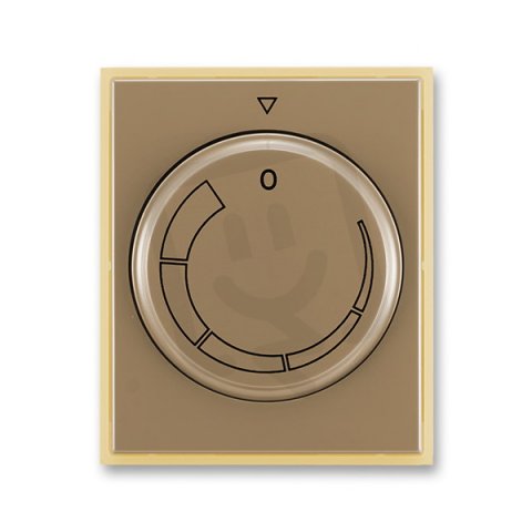 Kryt regulátoru otáček 3294E-A00130 25 kávová/led. opálová Element ABB