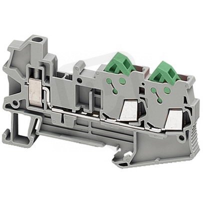 Hybridní svorka 3 body šroubová-IDC,1,5mm2šedá (obj.mn. 50ks) SCHNEIDER NSYTRH13