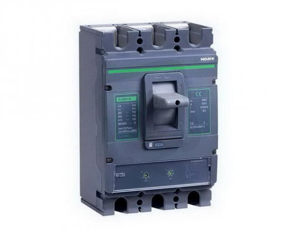 Kompaktní jistič NOARK 112066 EX9M5P TM AC MCCB, velikost M5, 150kA, 700A, 3P