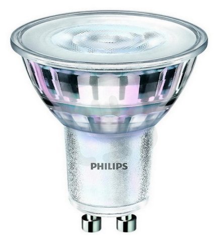 Reflektorová LED žárovka PHILIPS CorePro LEDspot 4-50W GU10 830 36D DIM
