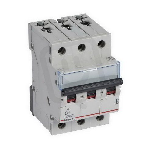 TX3 JISTIČ, 3 PÓLOVÝ, CHAR. C, 1A 10000A LEGRAND 404214