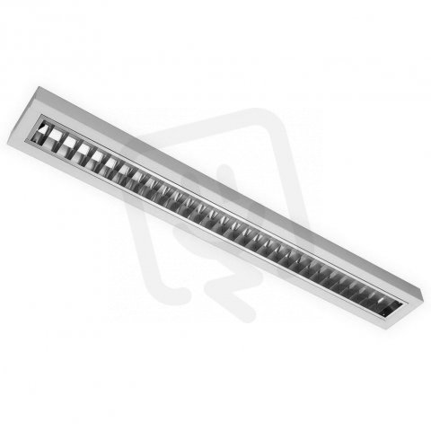 AREL2000 1xLED 1200mm mřížka AL mat přis/záv LED840 350mA DALI stmívatelný bílé
