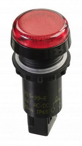 Indikační signálka HIS-99 W 220DC d22mm ELECO 219465
