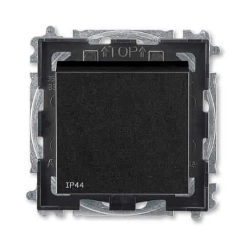 ABB Levit M Přepínač křížový ř. 7 IP44 onyx/kouřová černá 3559H-A07940 63