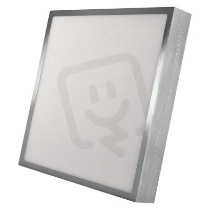 LED přisazené svítidlo NEXXO, čtvercové, stříbrné, 28,5W, se změnou CCT