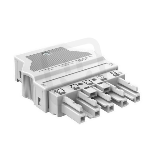 OBO BT-WIN 5P W Zásuvkový díl 5P typ WINSTA MIDI 25A/250V 76x55x17 bílá
