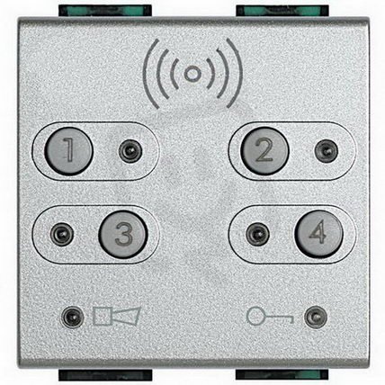 Legrand NT4607/4 BTLT MAG.ČTEČKA,4 SCÉN