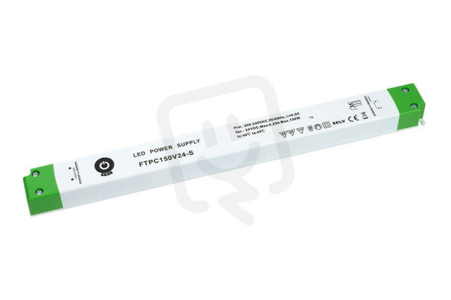 Napěťový zdroj SLIM 24V 6.25A 150W ALUMIA FTPC150V24-S