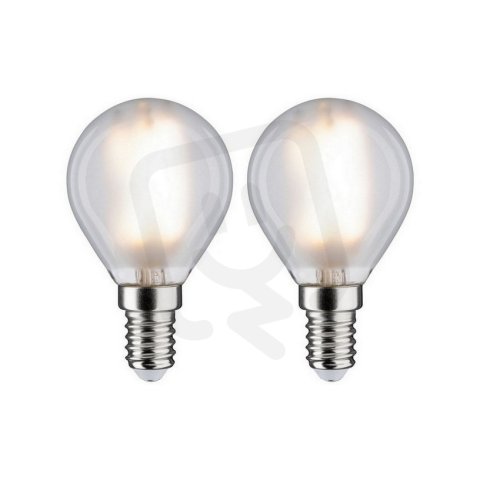 LED Filament kapka 2x4,5W E14 2.700K teplá bílá PAULMANN 28789