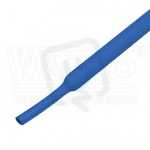 wpr5548 smrštitelná trubice 2:1 2,4/1,2 modrá WAPRO WST2-024-06-2