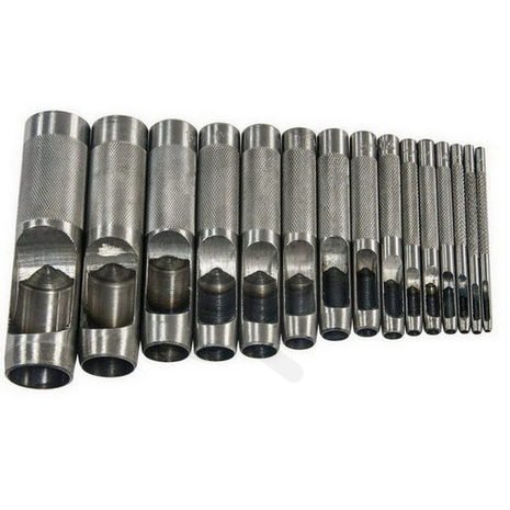 Sada děrovačů kůže 2-22mm, 15dílů XTLINE XT50222