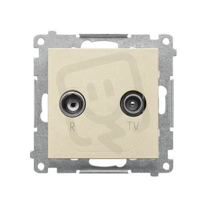 TAP10.01/144 Zásuvka anténní R+TV průcho