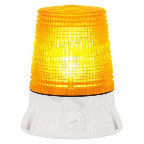 Maják zábleskový MAXIFLASH X 110 V, AC, IP54, oranžová, světle šedá SIRENA 63872