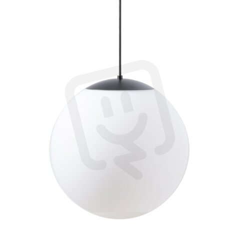 Závěsné LED svítidlo se skleněným stínidlem OSMONT ADRIA S4 HP 59W IP40 4K černá