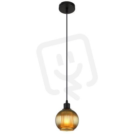Závěsné svítidlo ZUMBA černá 1x25W E27 IP20 GLOBO 15638G