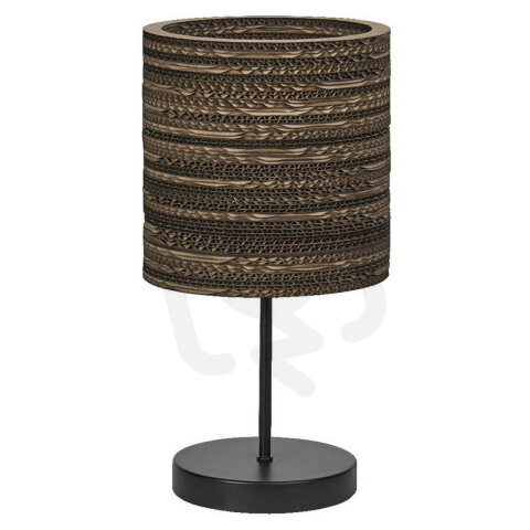 DECOR CARDBOARD CYLINDER TABLE E27 LEDV