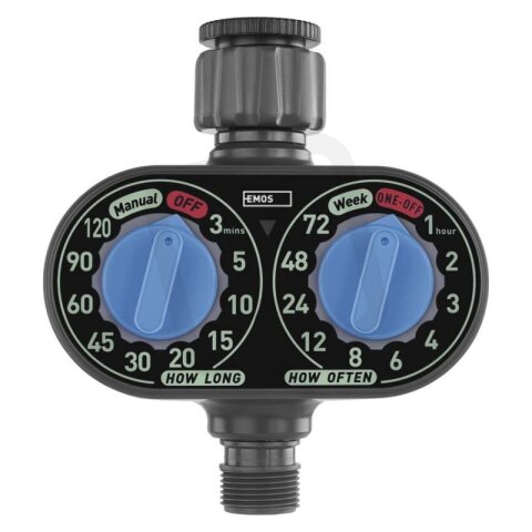 Mechanické zavlažovací hodiny, 1 výstup EMOS PW56001