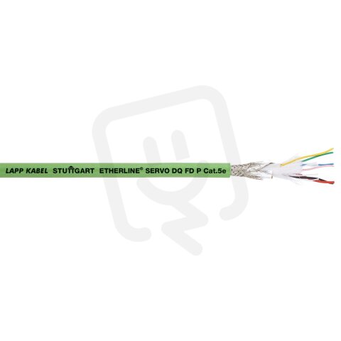 Ethernetový kabel ETHERLINE SERVO DQ FD P Cat.5e LAPP 2170937