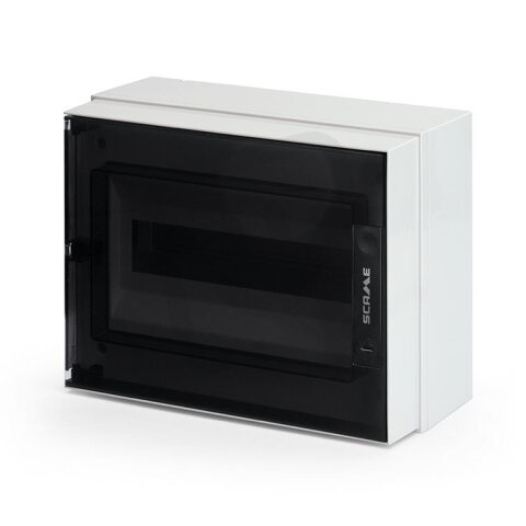 Násténná přístrojová skříň IKONA IP66-12 DIN 317x250x163mm SCAME 679.1012.2